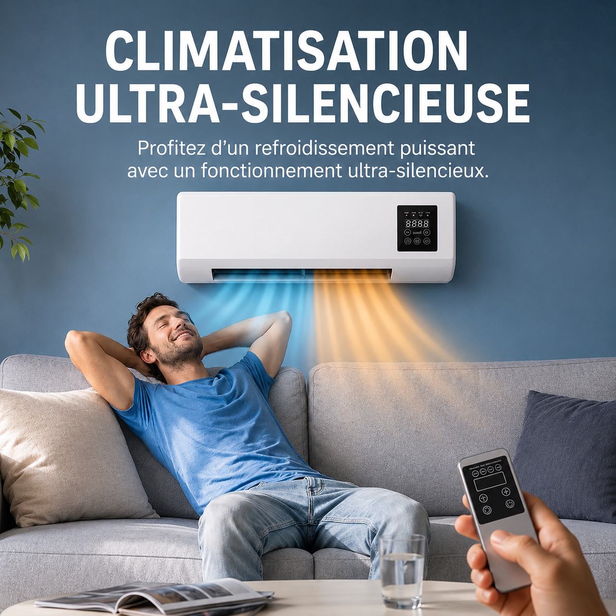 CoolFlow® Climatiseur Portable Split