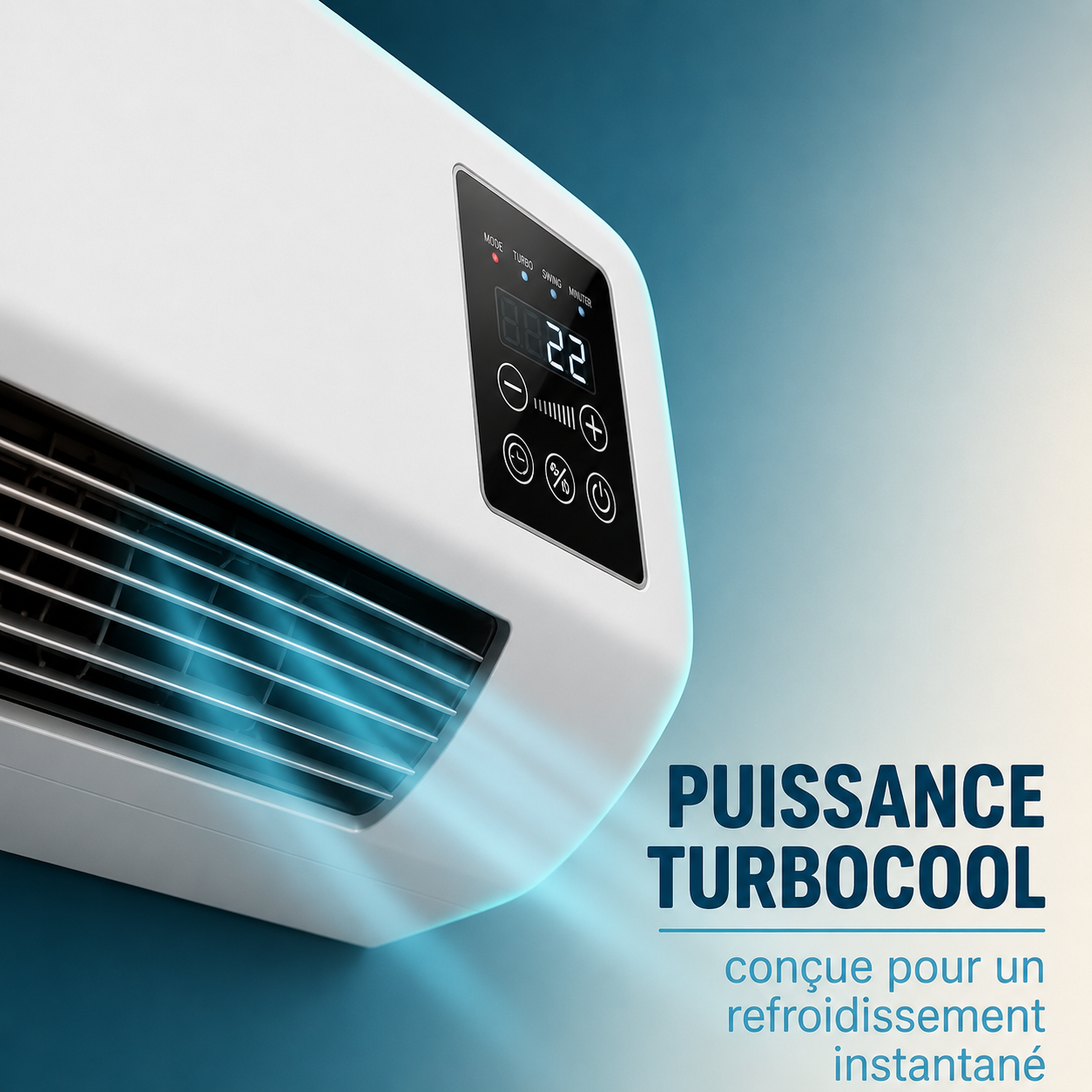 CoolFlow® Climatiseur Portable Split
