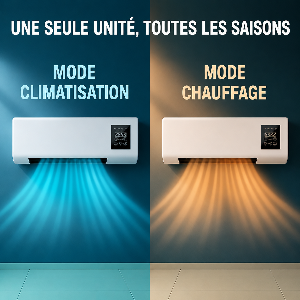 CoolFlow® Climatiseur Portable Split