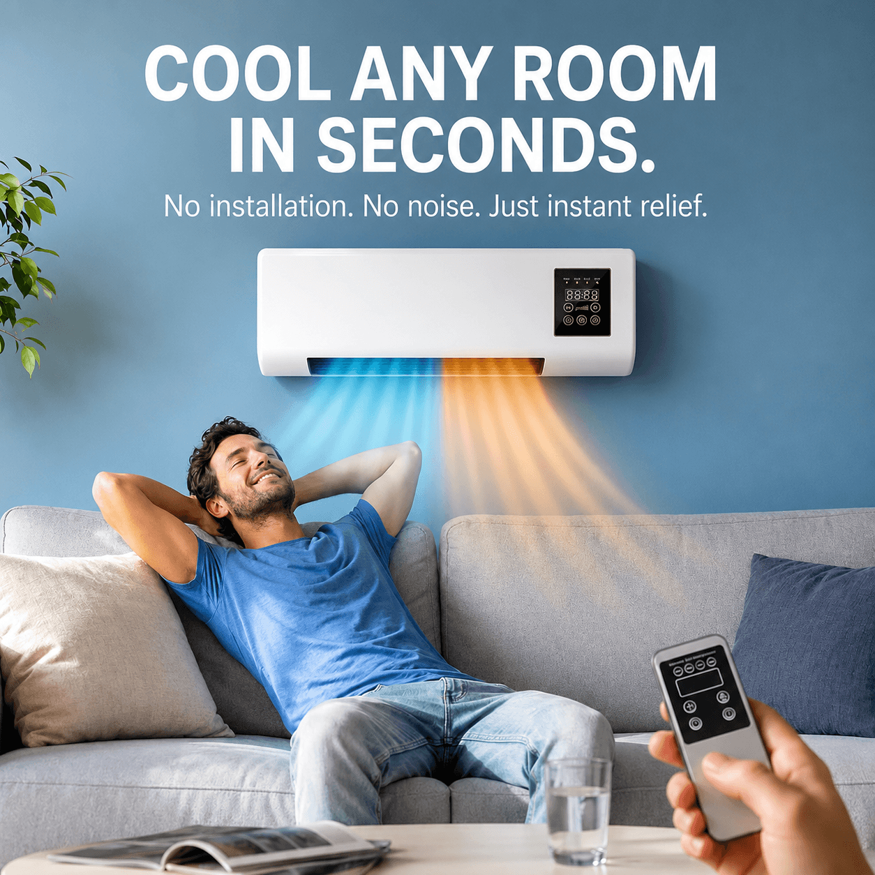 CoolFlow® Aire Acondicionado Portátil Split